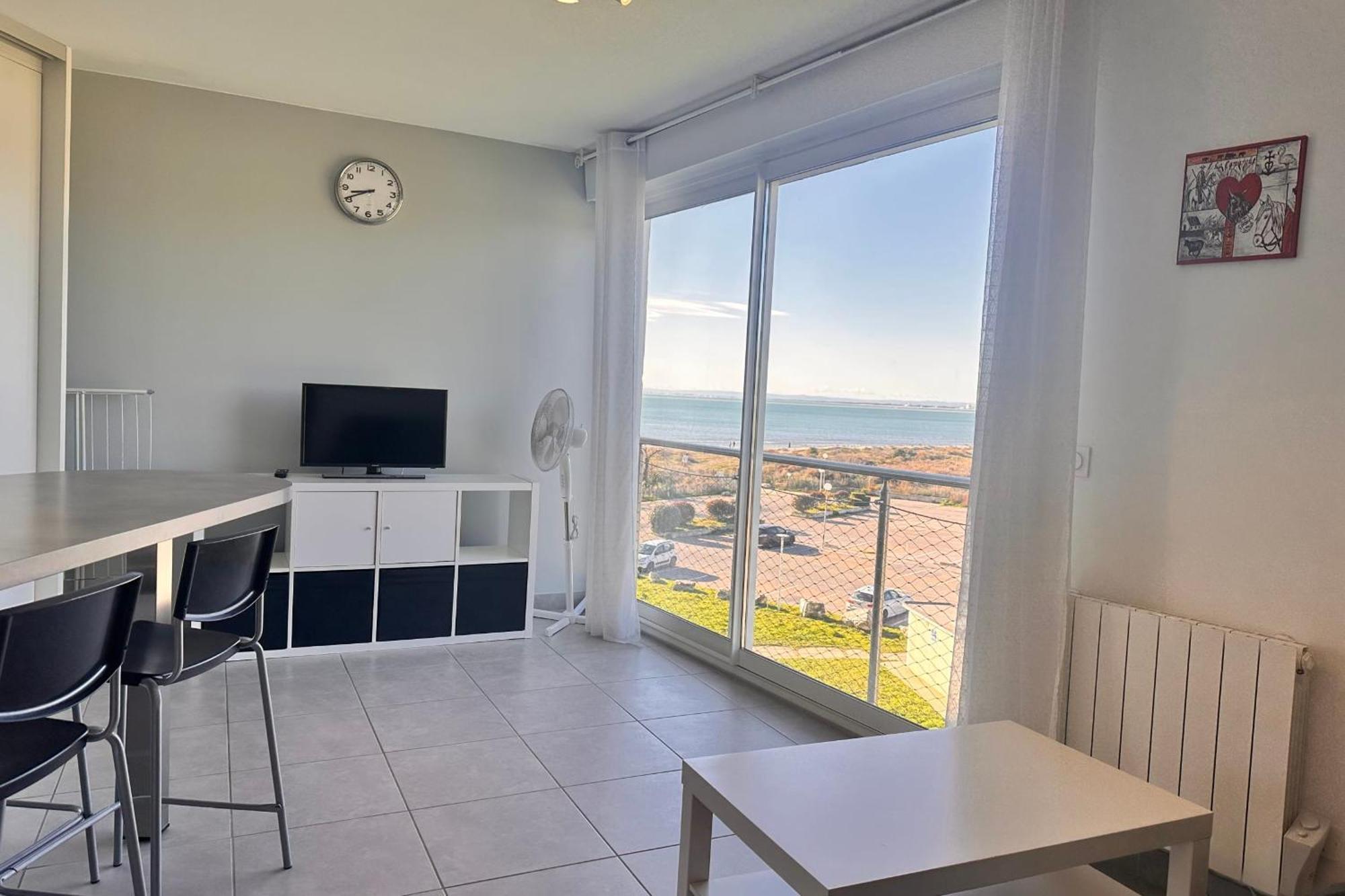 Les Pieds Dans Le Sable Appartement Vue Mer 1 Chambre 1 Cabine Le Grau-du-Roi Ngoại thất bức ảnh