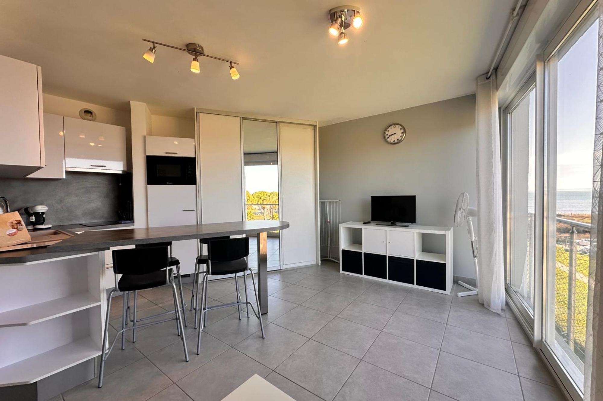 Les Pieds Dans Le Sable Appartement Vue Mer 1 Chambre 1 Cabine Le Grau-du-Roi Ngoại thất bức ảnh
